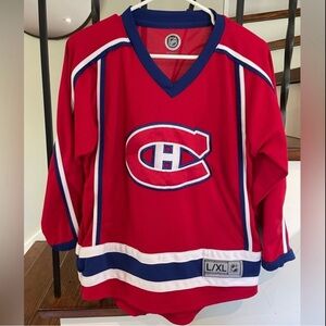 Montreal Canadiens Habs NHL Hockey Jersey Youth